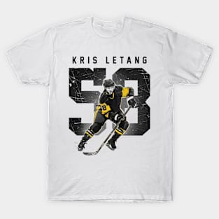 Kris Letang Pittsburgh Grunge T-Shirt